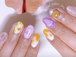 モチーフ詰め込み概念ネイル♪
