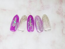 ティーエヌ 名古屋矢場町店/トレンドネイル￥5980