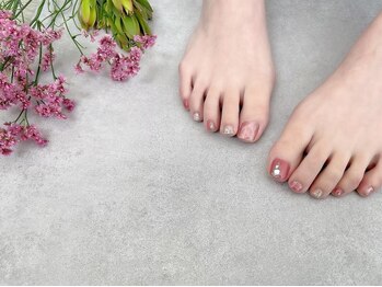 ビームズ トータルビューティー 西中島店(BeeMs Total Beauty)/【フット】ニュアンスネイル