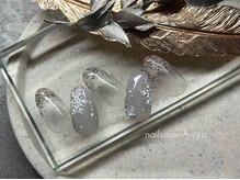 ネイルサロン アージュ(Nail Salon A jyu)/雪の結晶ネイル
