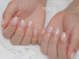 ラメニュアンスネイル