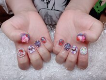 レアネイル 新宿(le'a nail)/持ち込みキャラクターデザイン