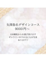 ネイルサロン ヴィクシア(Nail Salon VIXIA)/矢澤オリジナルコース9,000円～