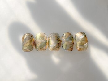 定額＋ニュアンスネイル