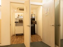 オイルストレッチ専門店Pushの雰囲気（更衣室2部屋）