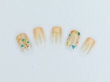 アイラッシュアンドネイル シエル(Ciel)/押し花ネイル