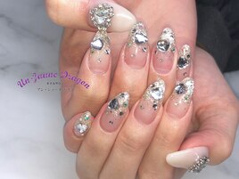 【自爪ネイル】ハートネイル