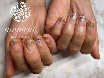 ネイルスタジオ アンビエント 表町店(Nail Studio ambient)/シェルネイル