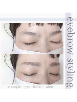 エスカルパン(escarpin)/eyebrow styling