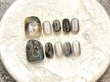 カラネイル 南森町店(calla nail)/大人めニュアンス