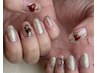 オフ込みflower nail¥12500→¥10800