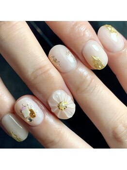 ミント(Mint.)/10本アート◇ジェルネイル