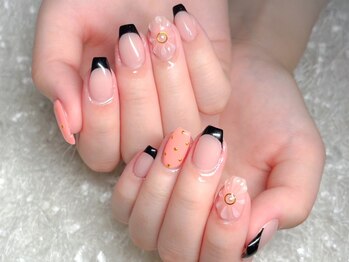 ローブセカンド(L'aube 2nd)/ジェル◆大人のぷっくりフラワー