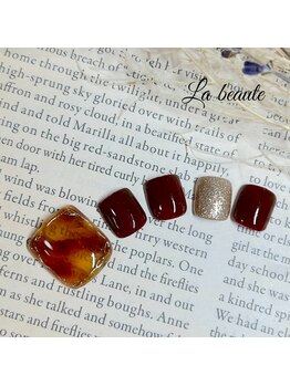 定額フットネイル¥7280