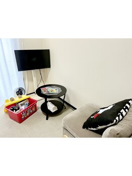 お子様同伴OKのサロン