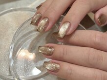 アイネイルズ 渋谷店(I nails)/【Karin.m】ブラウンマグネット