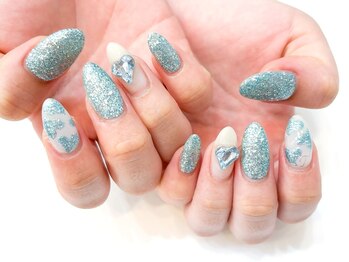 ネイルコレクション ピンク(Nail Collection Pink)/ジェルアート放題★ハートネイル