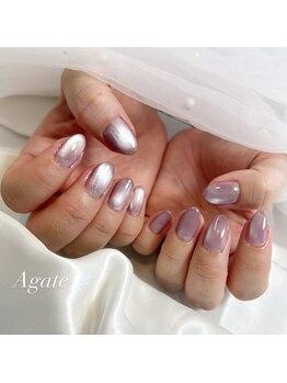 アゲート(Agate)/アジサイネイル