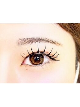 目の形にあったエクステ提案が得意