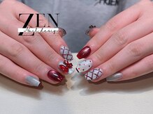 ゼン ネイル デザイン 池袋(ZEN NAIL DESIGN)/ * 長 さだしやり放題×つけ放題