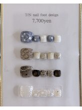ティーエヌ 岸本店/フット定額デザイン￥7700
