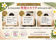 アロハウス(ALOHOUSE)の雰囲気（痩せない理由、体質診断をし最適なダイエット法をご提案します、）