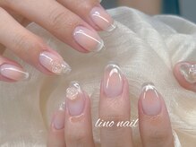 リノネイル(Lino Nail)/チークマグネットフレンチ