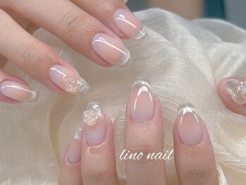 リノネイル(Lino Nail)/チークマグネットフレンチ