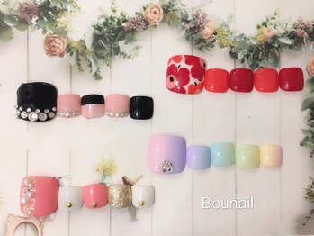 ネイルアンドアイラッシュ ボネール 銀座店(lash Bounail)/エレ フット 9980円