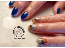 ブルージャムネイル(BLUE.JAM.nail)/FREEDOMコース☆art by YUKIKO