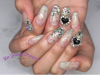 アン ジョーヌドラゴ/【自爪ネイル】キラキラネイル