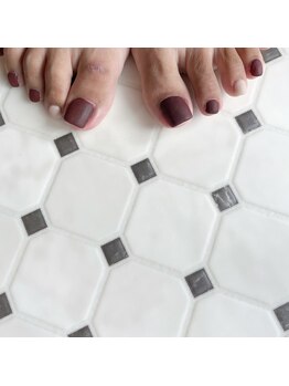 プリュネ(Prune)/マットネイル/秋ネイル