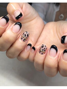 レオパード×ブラックフレンチ