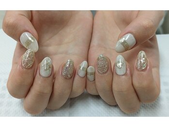 ダブルネイル(Double Nail)/【五味】冬デザインコンテスト☆