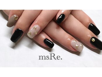 ハートミラーネイル