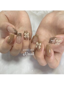 フォーユーネイル(4U nail)/ラテカラー リボン
