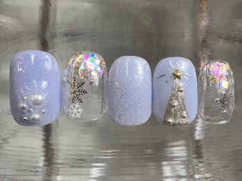 ナネア カラー(nanea color)/クリスマスツリーネイル10000円