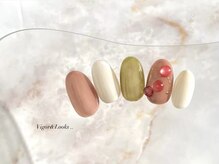 ヴィガー アンド ルックス 白金 目黒(Vigor&Looks)/チェリー ピンク グリーン