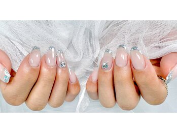 ミナモ(Minamo)/ガラスフレンチにワンポイント