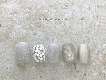 マリーネイルズ 大阪梅田店(MARIE NAILS)/新規様7000円 0409c ミモザ