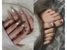 ゲリラクーポン★ハンド+フット”夏限定セットきらきらマグネットワンカラー