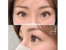 グリッターネイル(GLITTER NAILS)の雰囲気（マツエク☆フラットラッシュ☆バインドロックのモチの良さ◎）