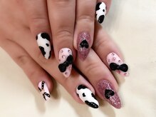 ラビング(Loving)/牛さん&リボン