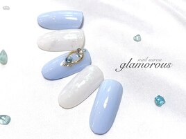 《パラジェル》冬シンプルnail