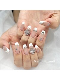 satomi担当:白フレンチ