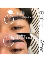 ルアン 六本木店/メンズ美眉毛スタイリング