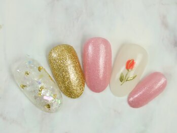 ネイルプラータ(Nail Plata)/チューリップネイル【7980】