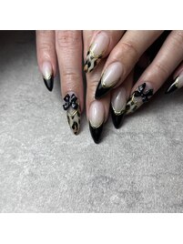 フレンチ×レオパード