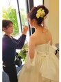 ポーラ エステ ド 鳥取東店(POLA) 結婚式、ブライダルフォトの現場でメイクをさせて頂いてます!