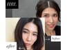 HBL＋美眉仕上げ　骨格に合った眉毛にスタイリング　6週間以内の再来